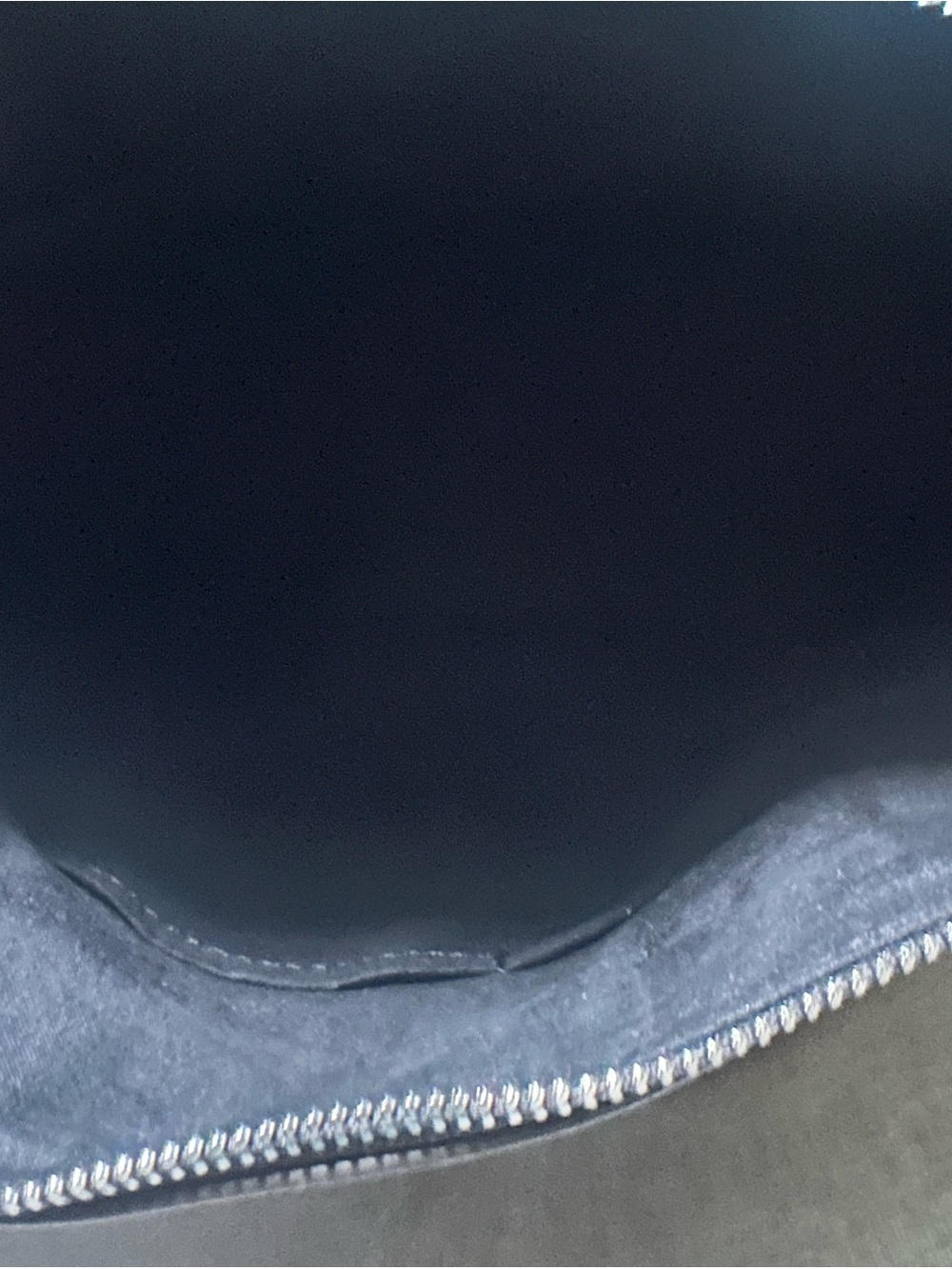 Black Monogram Leather Tote Bag - Picture 8 of 10